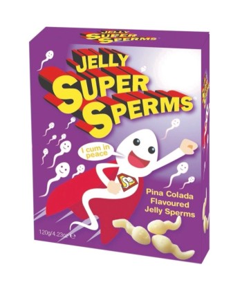 SPENCER and FLEETWOOD - JELLY SUPER SPERM GOMINOLAS FORMA ESPERMA 120 GR