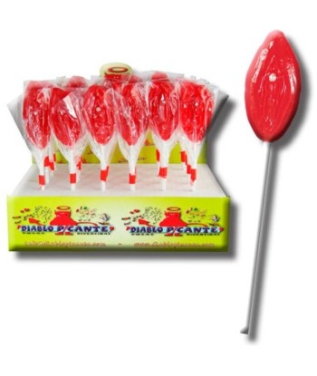 DIABLO GOLOSO - PIRULETA LABIOS DE GOMINOLA