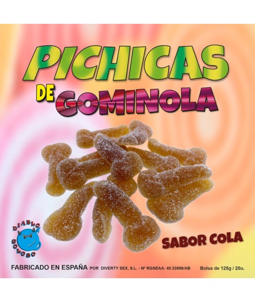 DIABLO GOLOSO - PICHITAS DE GOMINOLA COLA