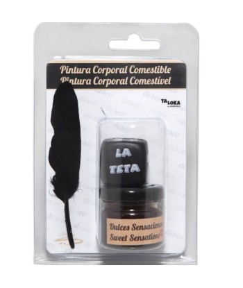 TALOKA - PINTURA CORPORAL COMESTIBLE SABOR CHOCOLATE DADO