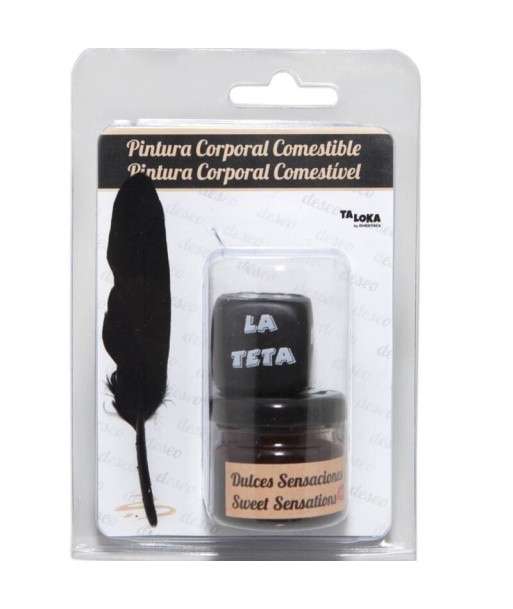 TALOKA - PINTURA CORPORAL COMESTIBLE SABOR CHOCOLATE DADO