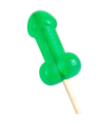 SECRETPLAY - PIRULETA PENE CARAMELO MENTA CON EFECTO FRÍO
