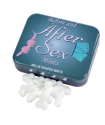 SPENCER and FLEETWOOD - CARAMELOS MENTA FORMA PENE PARA ANTES Y DESPUES DEL SEXO