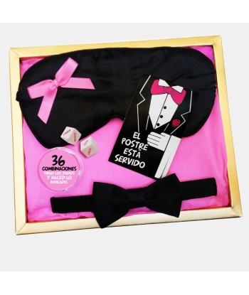 INEDIT - KIT ERÓTICO ANTIFAZ EL POSTRE ESTÁ SERVIDO