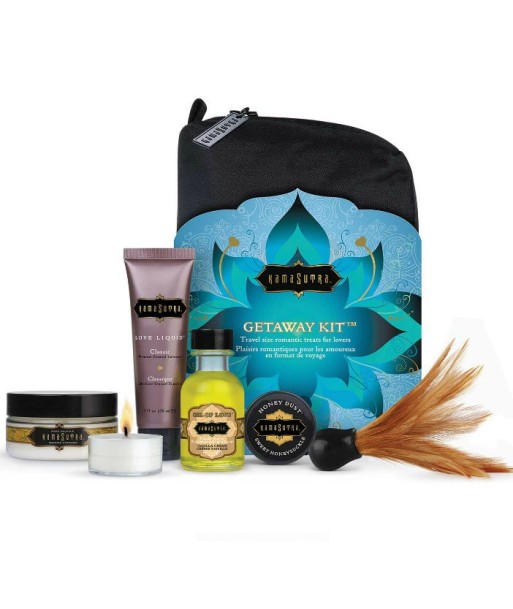 KAMASUTRA - ROMANTICO Y LUJOSO KIT EN TAMAÑO VIAJE