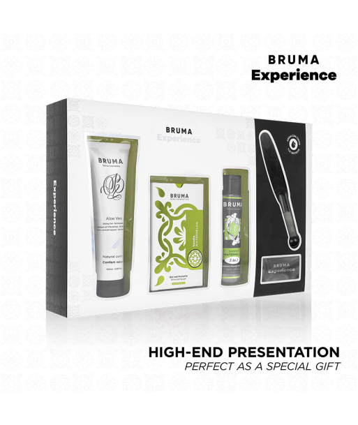 BRUMA XPERIENCE - KIT TENTACIÓN DULCE SANDÍA CON POTENCIADOR DE ORGASMOS