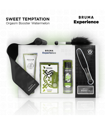 BRUMA XPERIENCE - KIT TENTACIÓN DULCE SANDÍA CON POTENCIADOR DE ORGASMOS