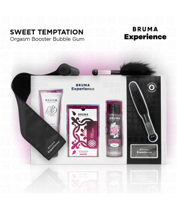 BRUMA XPERIENCE - KIT TENTACIÓN DULCE CHICLE CON POTENCIADOR DE ORGASMOS