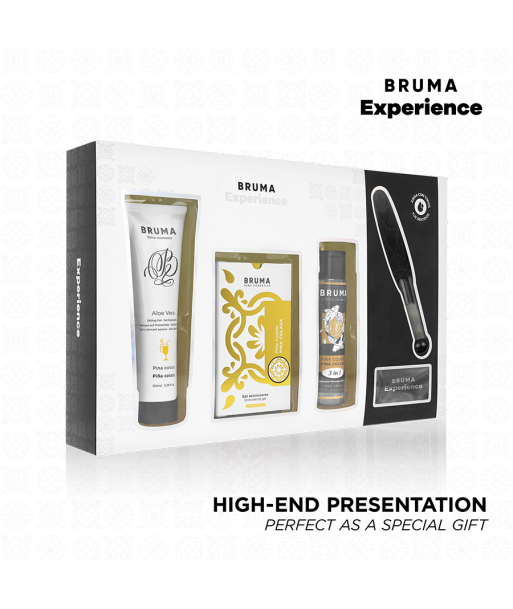 BRUMA XPERIENCE - PACK TENTACIÓN DULCE PIÑA COLADA CON POTENCIADOR DE ORGASMOS