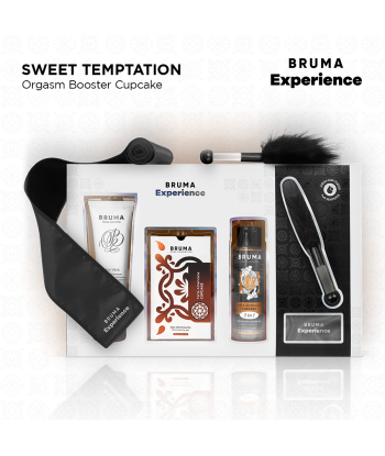 BRUMA XPERIENCE - KIT TENTACIÓN DULCE TARTA AMERICANA CON POTENCIADOR DE ORGASMOS