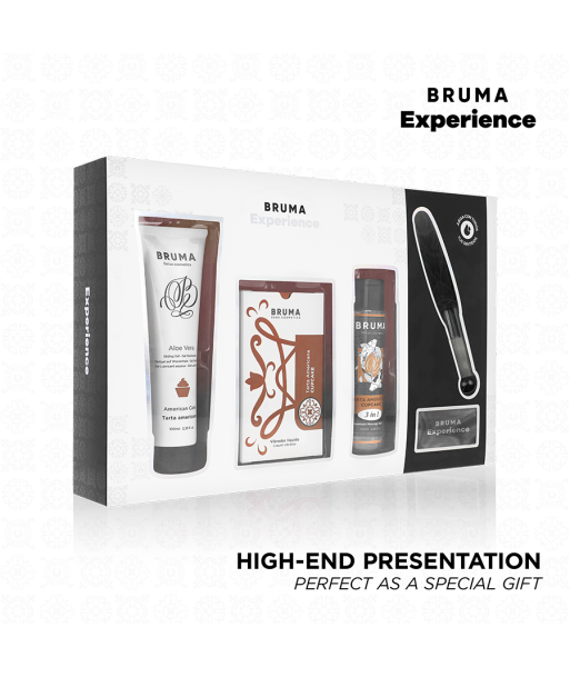 BRUMA XPERIENCE - KIT TENTACIÓN DULCE TARTA AMERICANA VIBRO-ORGÁSMICA BRUMA XPERIENCE - KIT TENTACIÓN DULCE TARTA AMERICANA VIBRO-ORGÁSMICA