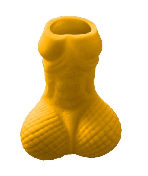 DIABLO PICANTE - VASO DE CHUPITO PENE AMARILLO DIABLO PICANTE - VASO DE CHUPITO PENE AMARILLO