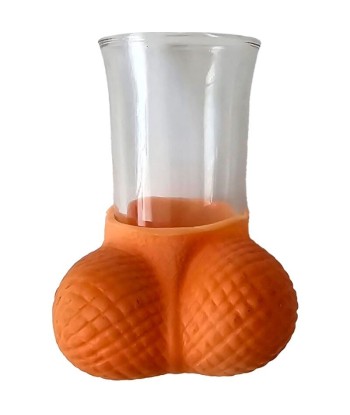 DIABLO PICANTE - VASO CHUPITO CRISTAL CON HUEVOS NATURAL