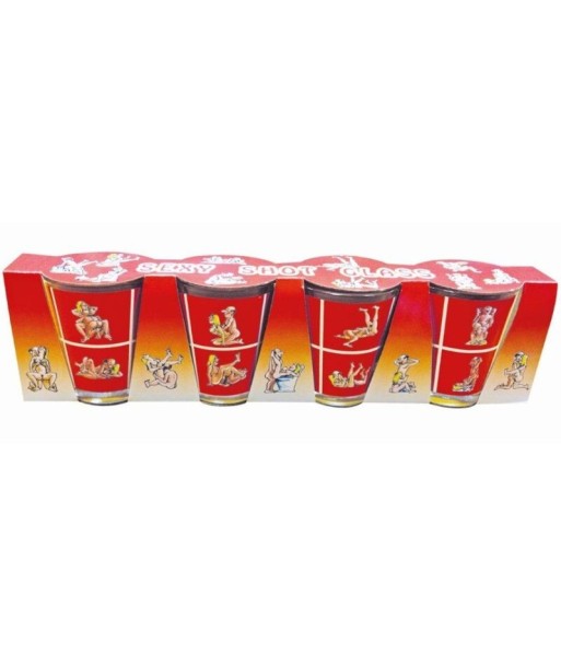 DIABLO PICANTE - 4 CHUPITOS DE CRISTAL KAMASUTRA DIABLO PICANTE - 4 CHUPITOS DE CRISTAL KAMASUTRA