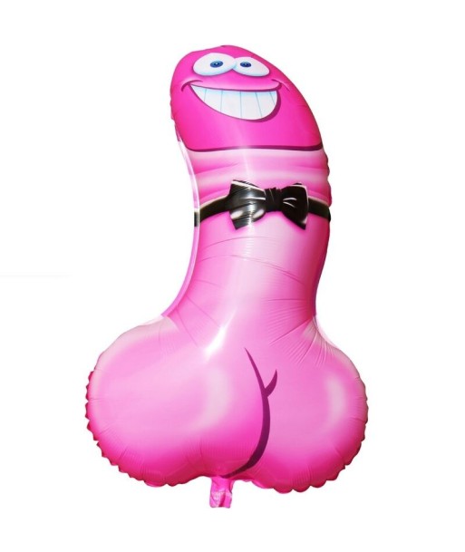 DIABLO PICANTE - GLOBO DE FIESTA FORMA PENE ROSA DIABLO PICANTE - GLOBO DE FIESTA FORMA PENE ROSA