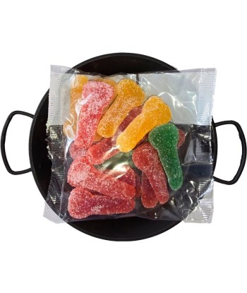 DIABLO PICANTE - CARAMELOS CON AZÚCAR MASTICABLES FORMA PENE DIFERENTES SABORES