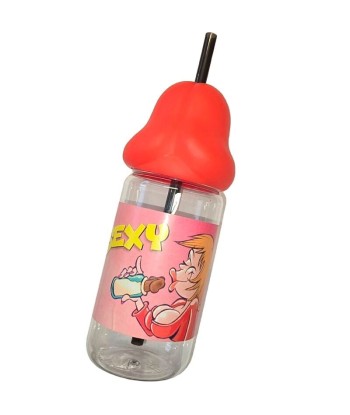 DIABLO PICANTE - BIBERÓN FORMA PENE 360 ML ROJO