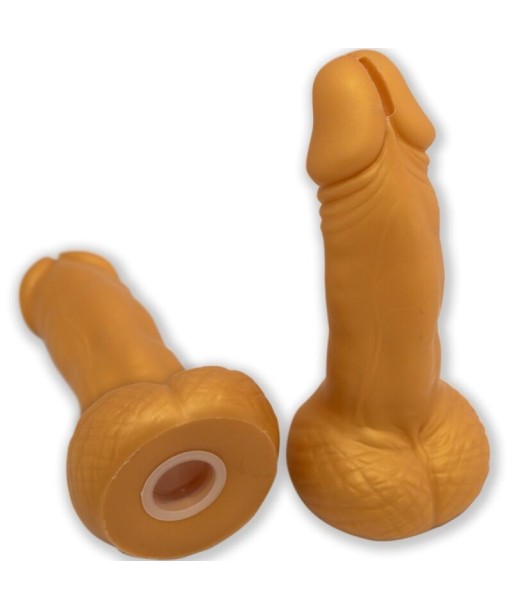 DIABLO PICANTE - HUCHA FORMA PENE 22,5 CM DORADO DIABLO PICANTE - HUCHA FORMA PENE 22,5 CM DORADO