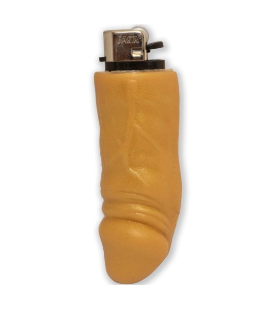 DIABLO PICANTE - MECHERO RECARGABLE FORMA PENE DORADO DIABLO PICANTE - MECHERO RECARGABLE FORMA PENE DORADO