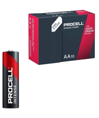 PROCELL - INTENSE POWER ALCALINA LR6 AA 1,5V CAJA10