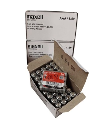 MAXELL - PILA SALINA MANGANESO AAA R03 RETRACTIL4