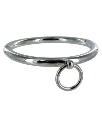 METAL HARD - BDSM COLLAR CON ARGOLLA 18CM
