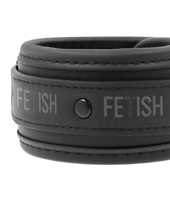 FETISH SUBMISSIVE - POSICIÓN PIERNAS ABIERTAS CON ESPOSAS CON FORRO DE NEOPRENO