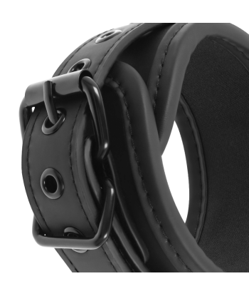 FETISH SUBMISSIVE - ESPOSAS TOBILLOS CUERO VEGANO CON FORRO DE NEOPRENO