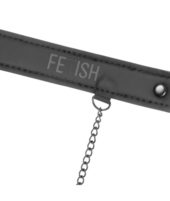 FETISH SUBMISSIVE - ANILLA MORDAZA CON PINZAS PARA PEZONES