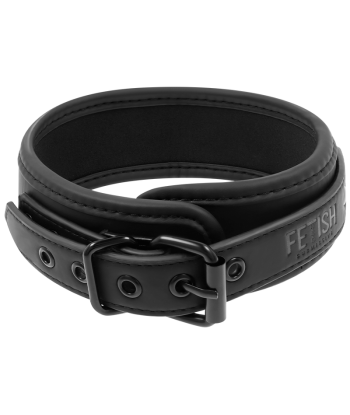 FETISH SUBMISSIVE - COLLAR CON CADENA CON FORRO DE NEOPRENO