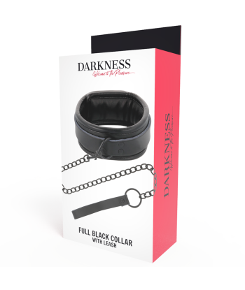 DARKNESS - COLLAR CON CADENA NEGRO