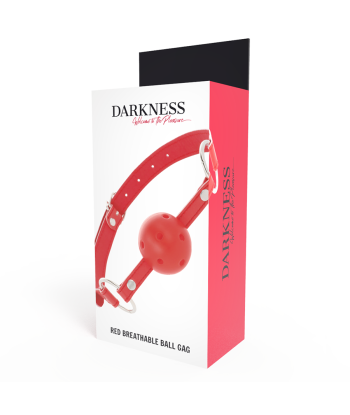 DARKNESS - MORDAZA TRANSPIRABLE ROJO