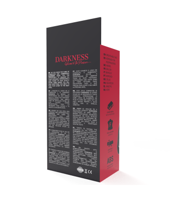 DARKNESS - MORDAZA TRANSPIRABLE NEGRO