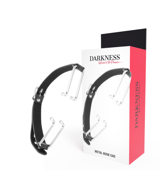 DARKNESS - MORDAZA CON GANCHO NEGRO DARKNESS - MORDAZA CON GANCHO NEGRO