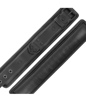 DARKNESS - ESPOSAS AJUSTABLES TOBILLOS LEATHER NEGRO