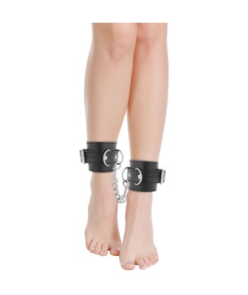 DARKNESS - ESPOSAS CUERO TOBILLOS AJUSTABLES NEGRO