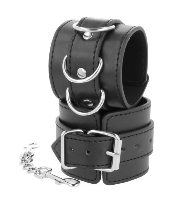 DARKNESS - ESPOSAS CUERO TOBILLOS AJUSTABLES NEGRO