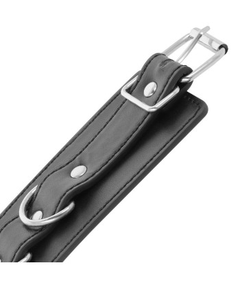 DARKNESS - ESPOSAS CUERO TOBILLOS AJUSTABLES NEGRO