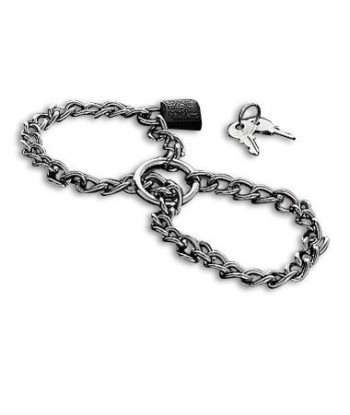 METAL HARD - ESPOSAS CON CADENA DE ACERO INOX.