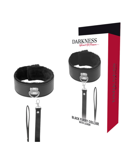 DARKNESS - COLLAR FORRADO CON CADENA TITANIUM DARKNESS - COLLAR FORRADO CON CADENA TITANIUM