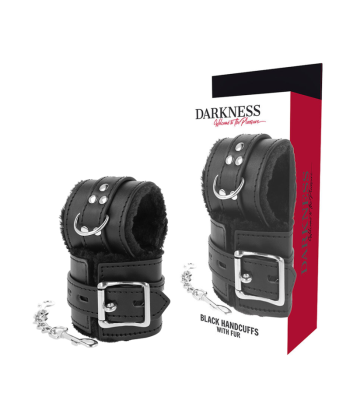DARKNESS - ESPOSAS BDSM FORRADAS EN NEGRO