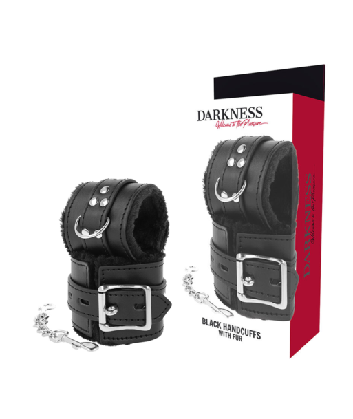 DARKNESS - ESPOSAS BDSM FORRADAS EN NEGRO
