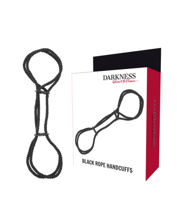 DARKNESS - ESPOSAS MANOS O TOBILLOS CUERDA 100 ALGODON