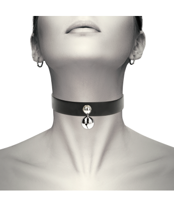 COQUETTE CHIC DESIRE - COLLAR CUERO VEGANO ACCESORIO WOMAN CASCABEL