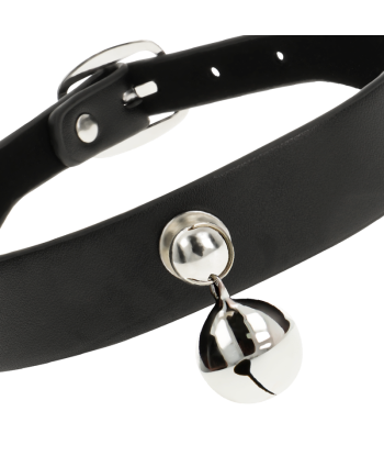 COQUETTE CHIC DESIRE - COLLAR CUERO VEGANO ACCESORIO WOMAN CASCABEL
