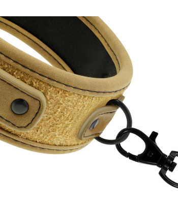 FETISH SUBMISSIVE ORIGEN - COLLAR CON CADENA CON FORRO DE NEOPRENO