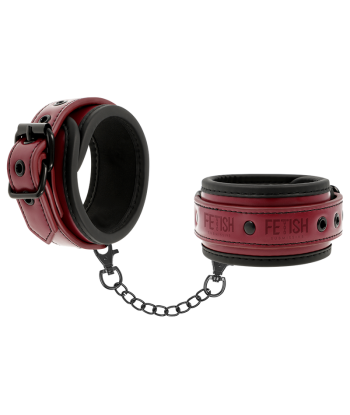 FETISH SUBMISSIVE DARK ROOM - ESPOSAS CUERO VEGANO CON FORRO DE NEOPRENO