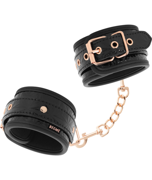 BEGME - BLACK EDITION ESPOSAS PARA TOBILLOS CON FORRO DE NEOPRENO BEGME - BLACK EDITION ESPOSAS PARA TOBILLOS CON FORRO DE NEOPRENO