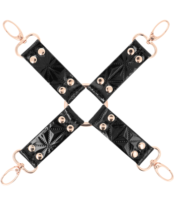 BEGME - BLACK EDITION HOG TIE CUERO VEGANO