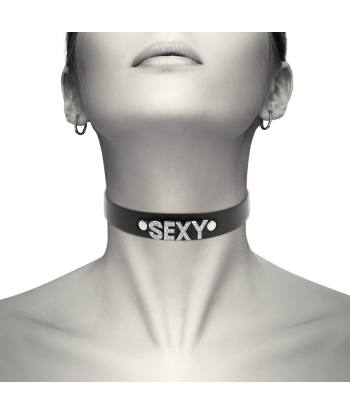 COQUETTE CHIC DESIRE - CHOKER CUERO VEGANO SEXY